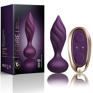 Анальная вибропробка Rocks Off Petite Sensations &ndash; Desire Purple