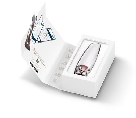 Антивіковий LED-випромінювач для відновлення шкіри обличчя GESKE Anti-Aging Skin Renewer 9в1 starlight