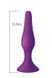 Анальная пробка на присоске MAI Attraction Toys №33 Purple, длина 11,5cм, диаметр 3см