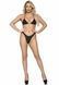Бодістокінг у велику сітку Leg Avenue Long Sleeved Bodystocking One size Nude, довгий рукав