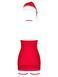 Сорочка Obsessive Kissmas chemise red 2XL/3XL