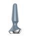 Анальная смарт-вибропробка Satisfyer Plug-ilicious 2 Ice Blue