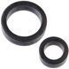 Набір ерекційних кілець Doc Johnson Platinum Premium Silicone &mdash; The C-Rings &mdash; Charcoal