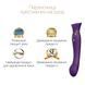 Смартвибратор 3в1 Zalo &mdash; Queen Set Twilight Purple, пульсирующая жемчужина и вакуум, кристалл Swarovski