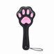 Паддл в виде кошачьей лапки Liebe Seele Round Paddle Black/Pink