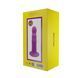 Дилдо с присоской Adrien Lastic Hitsens 3 Purple, отлично для страпона, диам. 4,1см, длина 18,2см