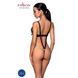 Боди из экокожи Passion CELINE BODY L/XL, black, с доступом, открытый