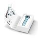 Електронний ролер для обличчя з мікроголками GESKE MicroNeedle Face Roller 9в1 turquoise